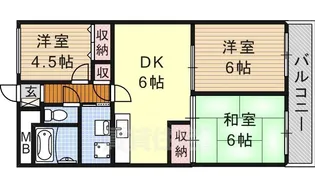 あおいマンション【3階】の間取り