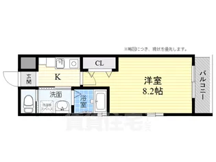 ワコーレヴィータ高槻八丁畷North【3階】の間取り