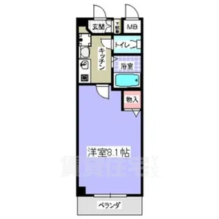 PLAGE HIMURO【5階】の間取り