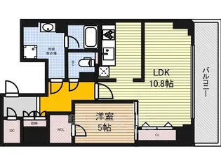 セイワパレス丸の内駅前【14階】の間取り