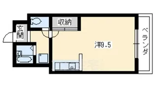 カーサセブン【5階】の間取り