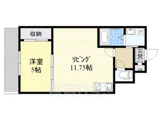 ステラウッド恵我之荘【1階】の間取り