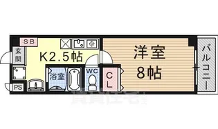 カルムパーチェス【4階】の間取り