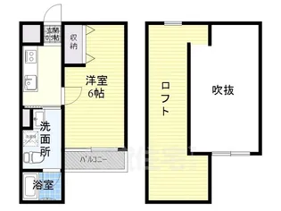 ciel北大物【1階】の間取り