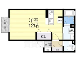 ザウバーヴィント2【2階】の間取り