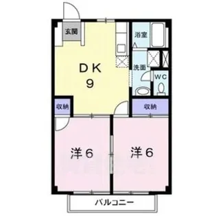 クレセント大高【2階】の間取り