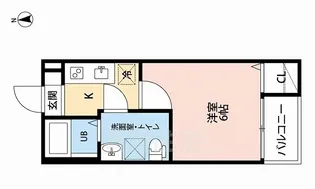 プラージュ柴田【3階】の間取り