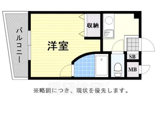 ルネスロワール東公園 【8階】の間取り