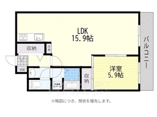 エトワール21【3階】の間取り