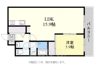 エトワール21【6階】の間取り