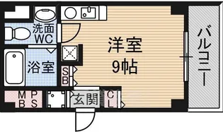 セレブコート平野【305号室】の間取り