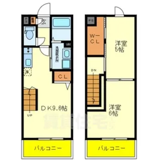 リーガランド南塚口【3階】の間取り