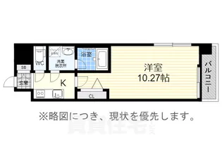 レジデンシア今池【10階】の間取り