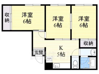 D-フラット東別院【6階】の間取り