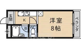 アヴォンリー【1階】の間取り
