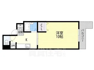 ハイツブリックス【2階】の間取り