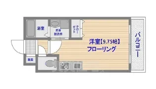 アーバンパーク天神東【11階】の間取り