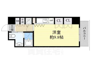 S-FORT桜山【5階】の間取り