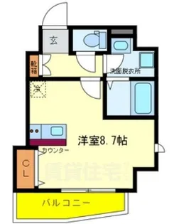 ONLYONE伊丹中央【5階】の間取り