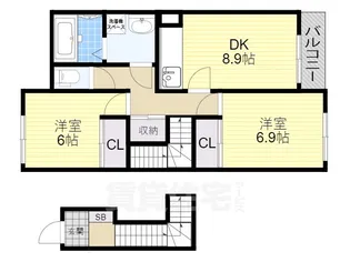 フランカ【2階】の間取り