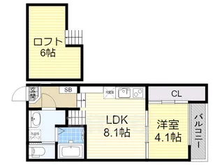 Manta ray【2階】の間取り