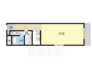 朝日プラザアドバンス淡路【4階】の間取り