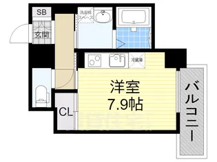 PLATZ TACHIBANA【6階】の間取り