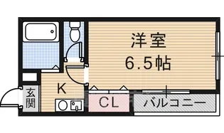 ウエストドリーム【502号室】の間取り