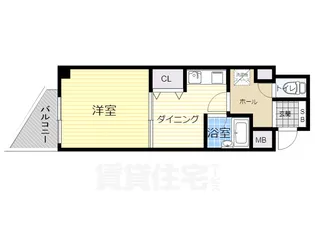 ウィングNo,1【3階】の間取り