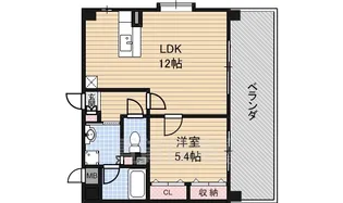 カマラード吉塚【9階】の間取り