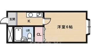 プラム四条【3階】の間取り
