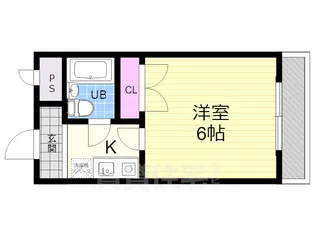 Kyoto桂離宮北(旧コーポ平成)【3階】の間取り