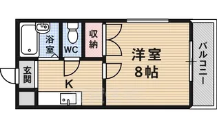 シャトールミエール【2階】の間取り