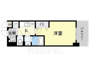 Luxe今里2【6階】の間取り