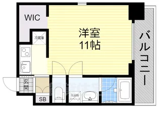 レジデンスSUN.K【9階】の間取り