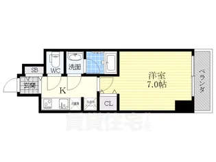 愛知県名古屋市千種区千種3丁目【マンション】の間取り