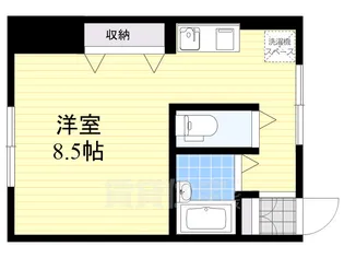 二宮マンション【1階】の間取り