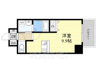 プレサンス上前津リラクシア【9階】の間取り