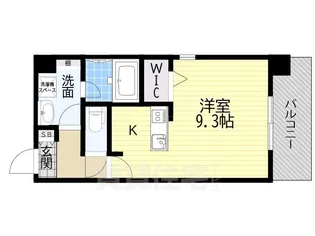 Le CINQ 尼崎東【2階】の間取り