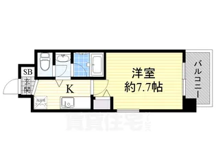 アルフィーレ新栄【5階】の間取り