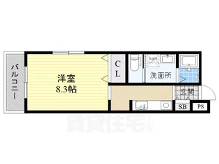 大阪府和泉市伯太町1丁目【アパート】の間取り