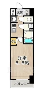 PHOENIX新大阪【10階】の間取り