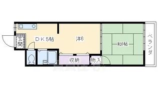 八文字屋ビル【2階】の間取り