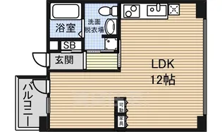 Scherzo【5階】の間取り