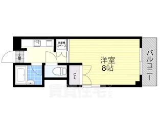エルヴィゴール西宮北口【2階】の間取り