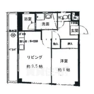 ライフビル【3階】の間取り