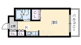 サンコート五條【2階】の間取り