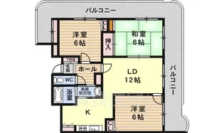 BeeBeeGrande【7階】の間取り