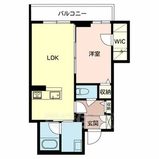 シャーメゾン ラ・パシオン八木【2階】の間取り