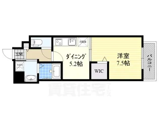 パティオエスペランサ【8階】の間取り